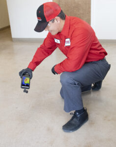 Plumber Working on Drain Cleaning