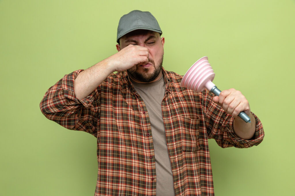 bad smelling drains