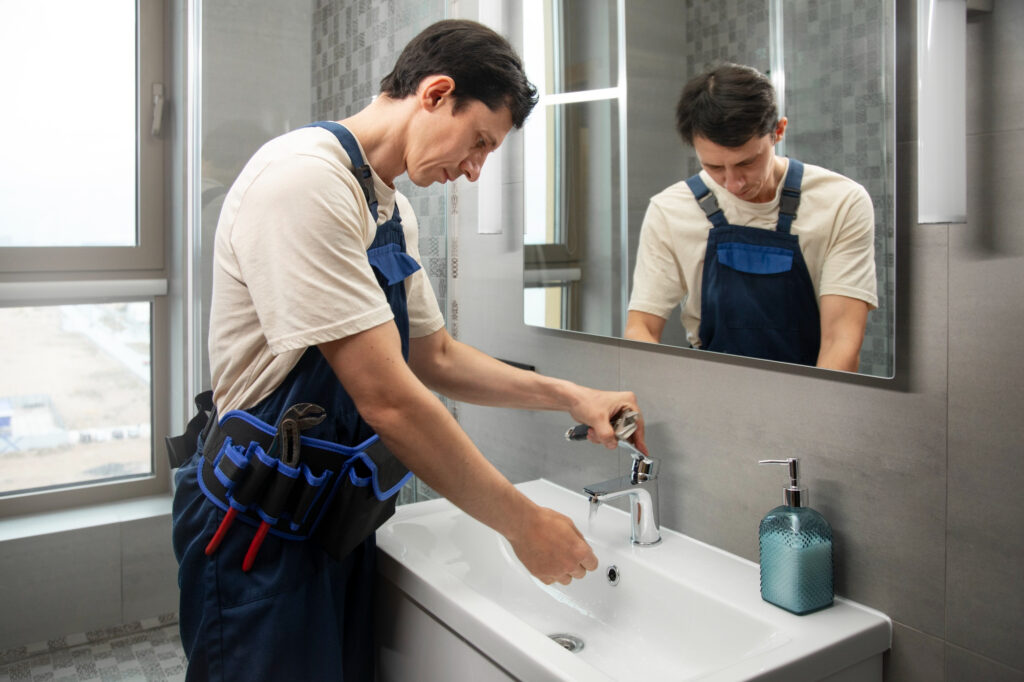 what causes a bathroom sink to overflow